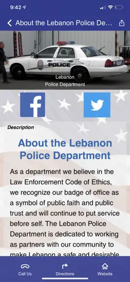 Game screenshot Lebanon Police Department apk