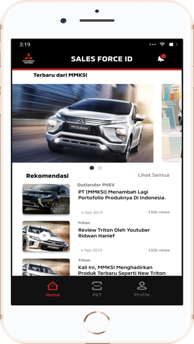 Mitsubishi Sales Force ID screenshot 3