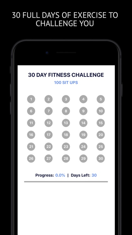 30 Day Fitness - 100 Sit Ups