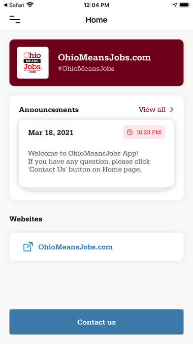 How to cancel & delete OhioMeansJobs - Look for jobs from iphone & ipad 1