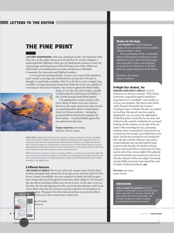 EAA Sport Aviation Magazine screenshot 3