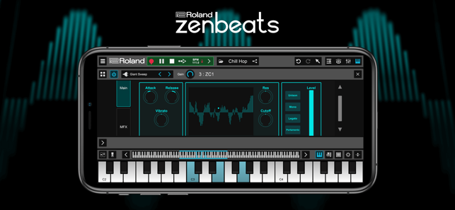 ‎Roland Zenbeats Screenshot