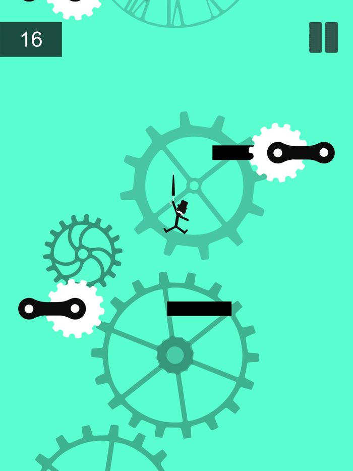 Stickman Umbrella Falls