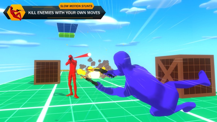 Gun Rush - FPS,Parkour,SlowMo