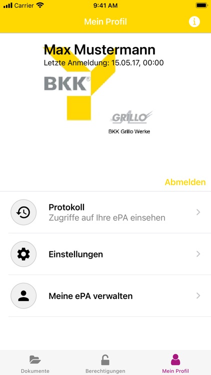 ePA BKK der Grillo-Werke AG screenshot-6