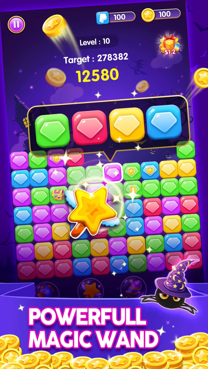 Puzzle Legend-Magic Wand Bling