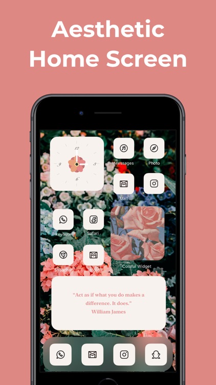 Colorful widget-Custom screen screenshot-3