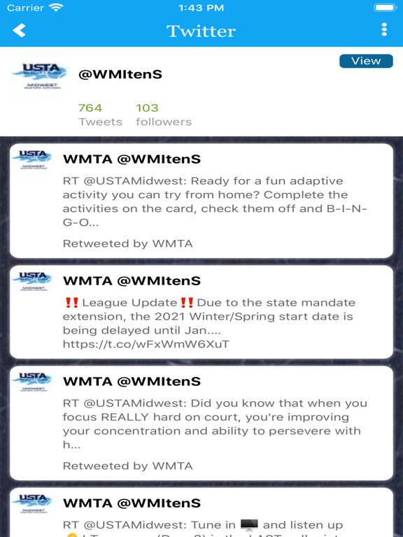 Western Michigan Tennis screenshot 4