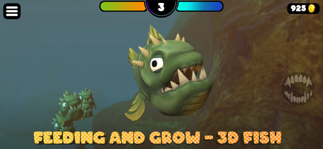 FEEDING AND GROW - 3D FISH