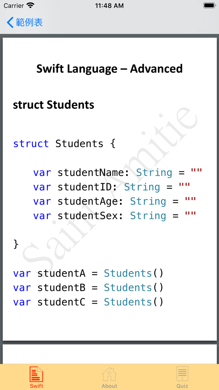 LearningForSwift Part II