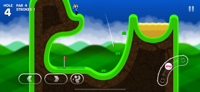 ‎Super Stickman Golf 3+ Screenshot