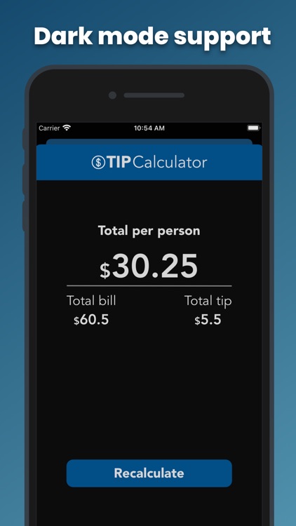 Tip Calculator • Split Bill