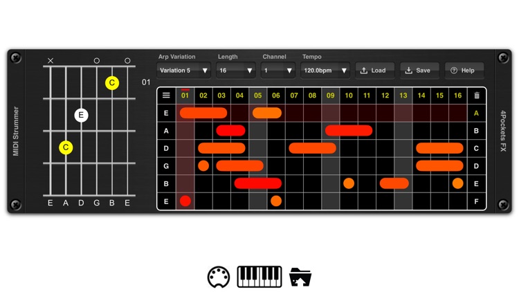 MIDI Strummer AUv3 Plugin