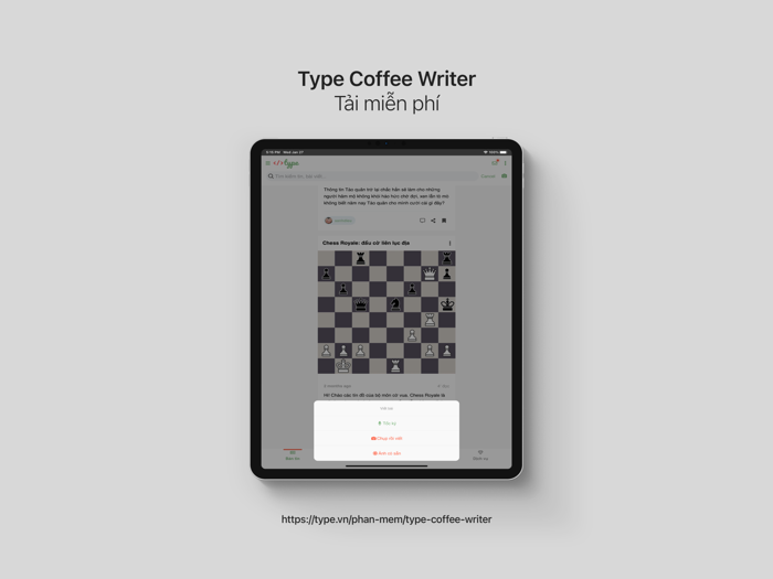 Type Coffee Writer