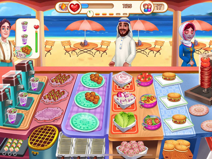 疯狂美食街-放置摆地摊开餐厅游戏