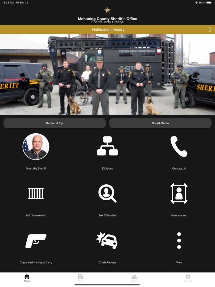 Mahoning County Sheriff Ohio