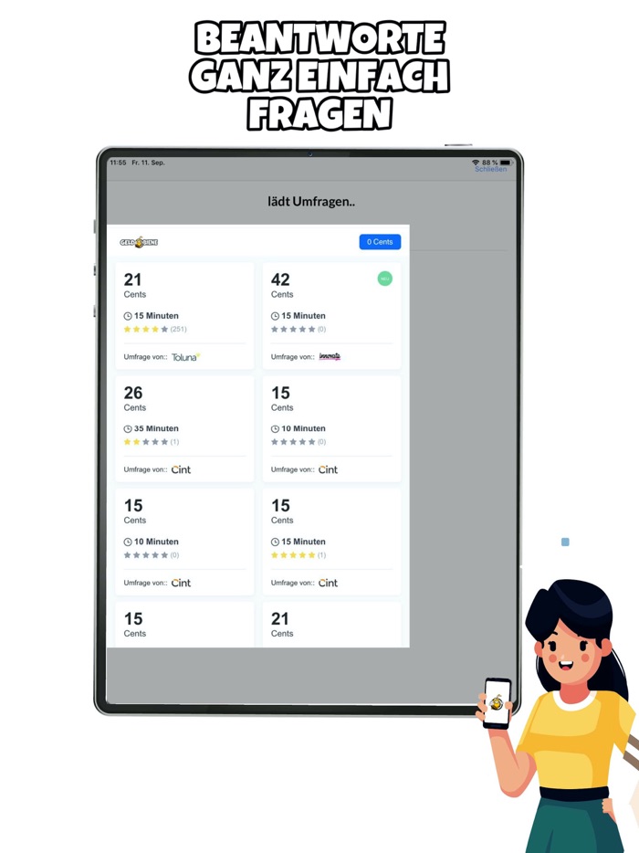 GELD VERDIENEN GELDBIENE