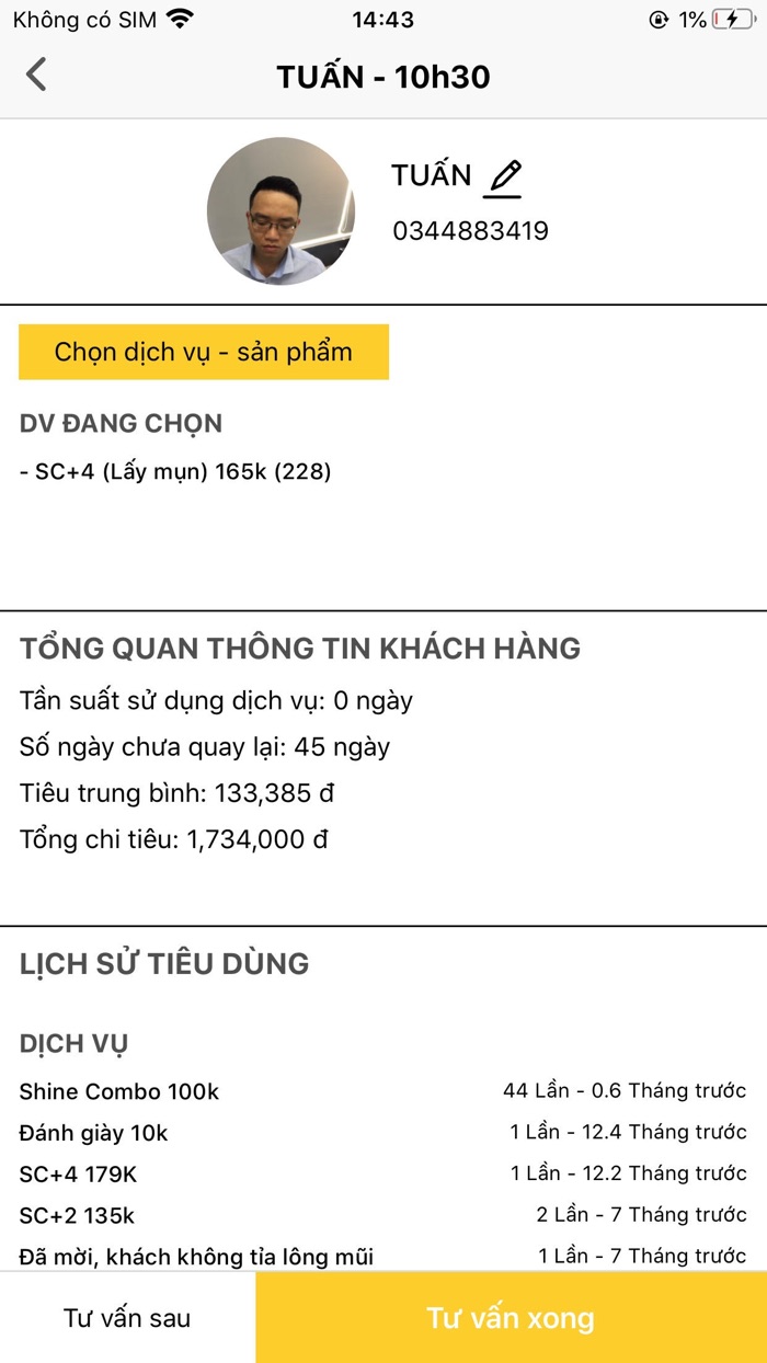 30shine Friendly Checkin