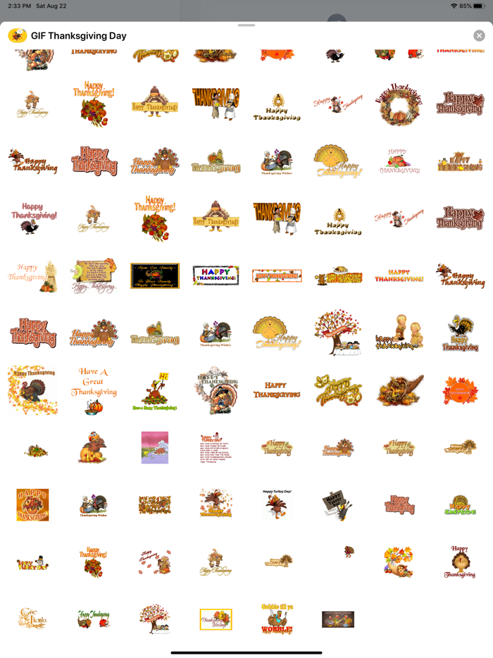 GIF Thanksgiving Day