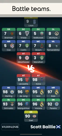 Game screenshot Fantasy Football Battle hack