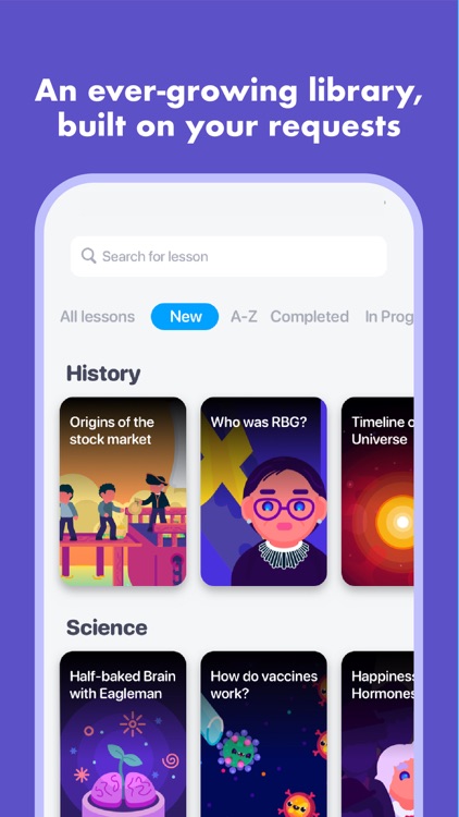 Brainfood: Bitesized knowledge screenshot-3