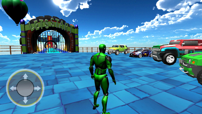 Flat Ragdoll Ramp Fall