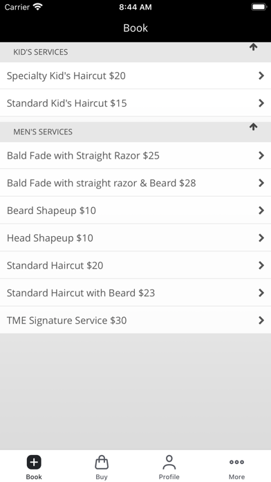 The Main Event Barbershop screenshot 2