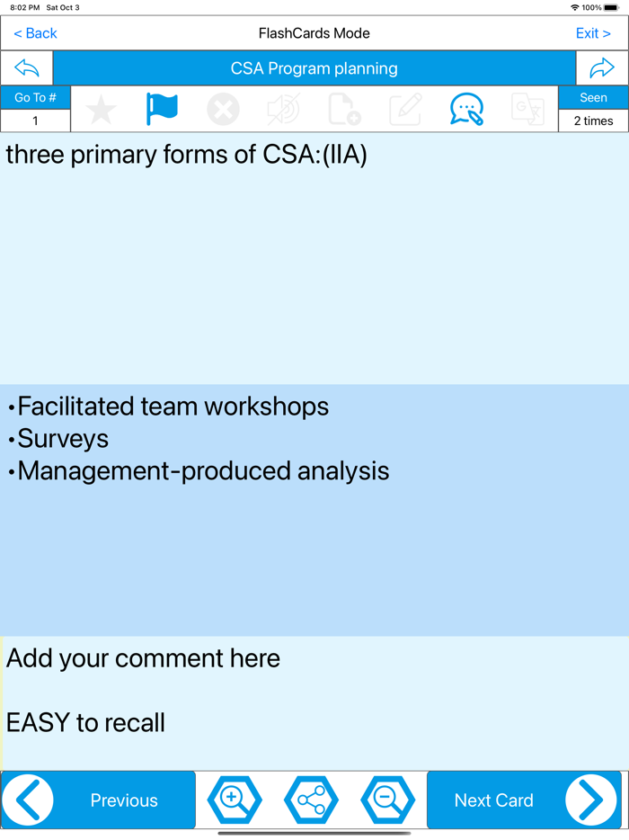 Control Self Assessment CSA
