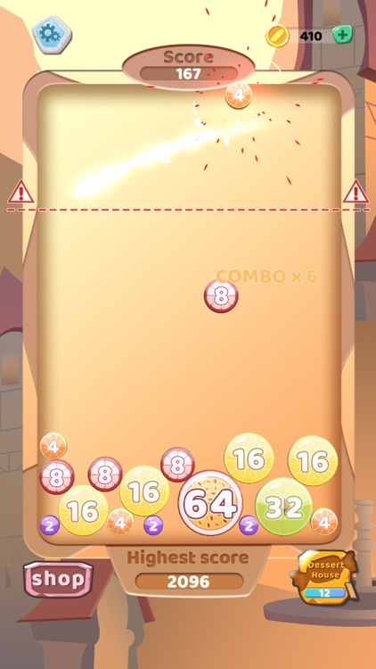 Candy Cutting 2048: Merge Game screenshot-5