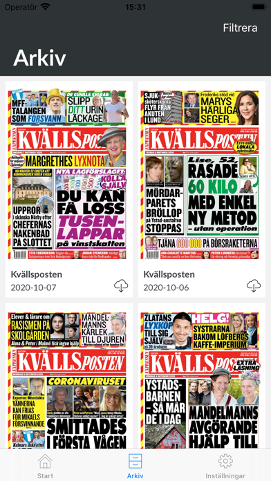 KvP Tidning screenshot 2