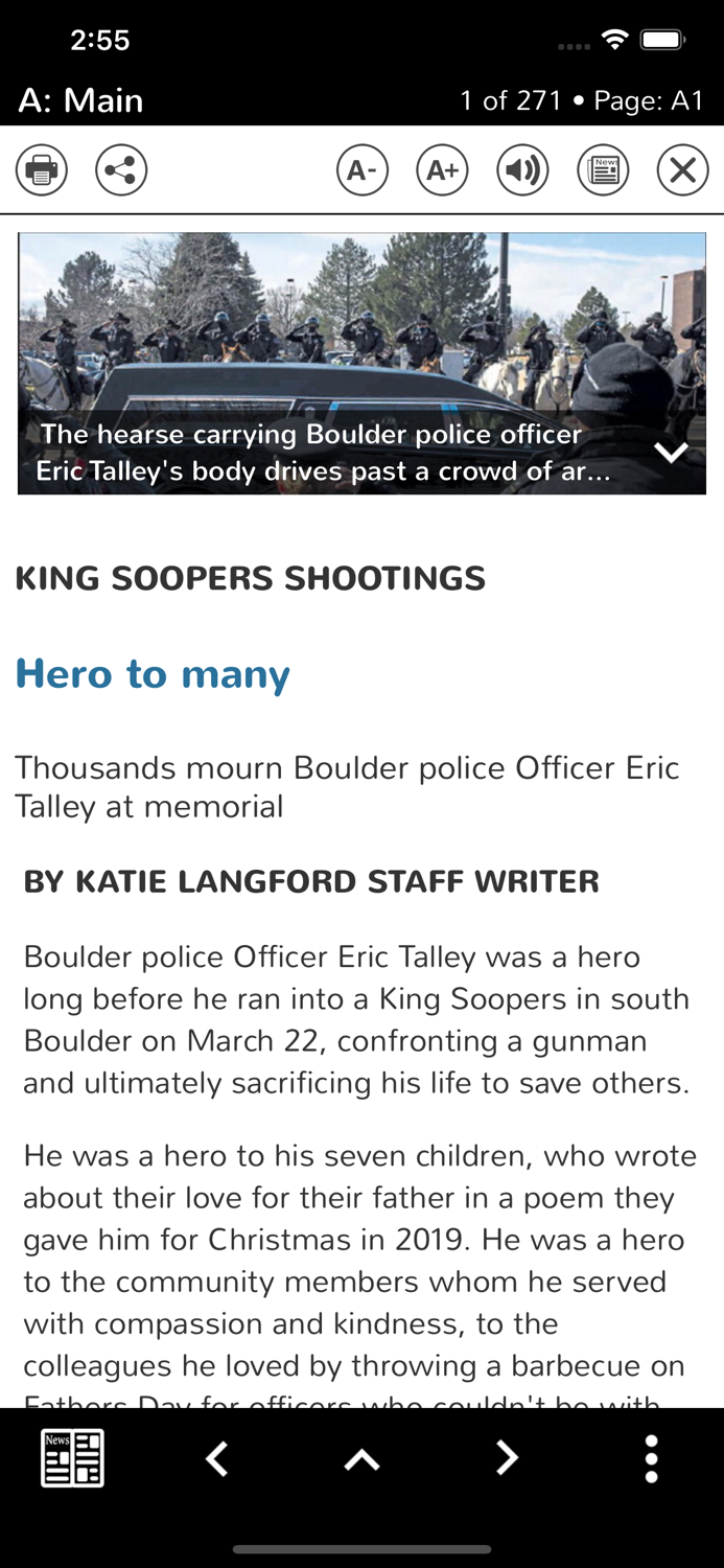 Longmont Times Call NIE