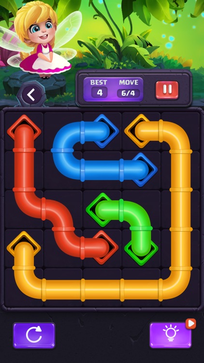 Line Fill: Color Pipe Puzzle screenshot-3