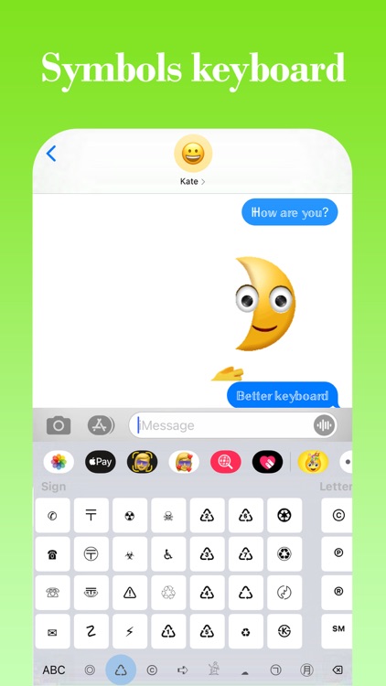 Symbols-Gifs & Emojis Keyboard screenshot-4
