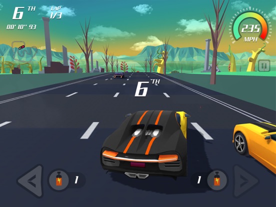 Car Racing Wheel-Smash Drivingのおすすめ画像3