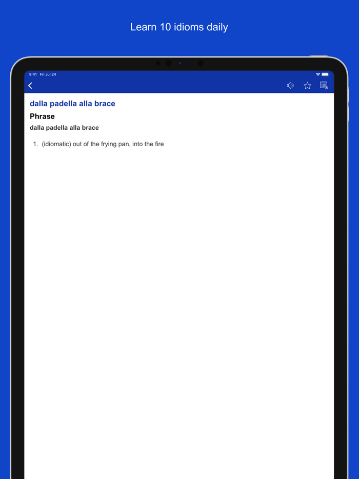 Italian Idioms and Proverbs