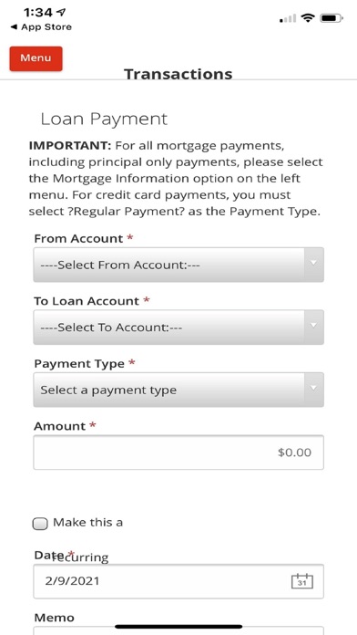 Andigo Mobile Banking screenshot 4