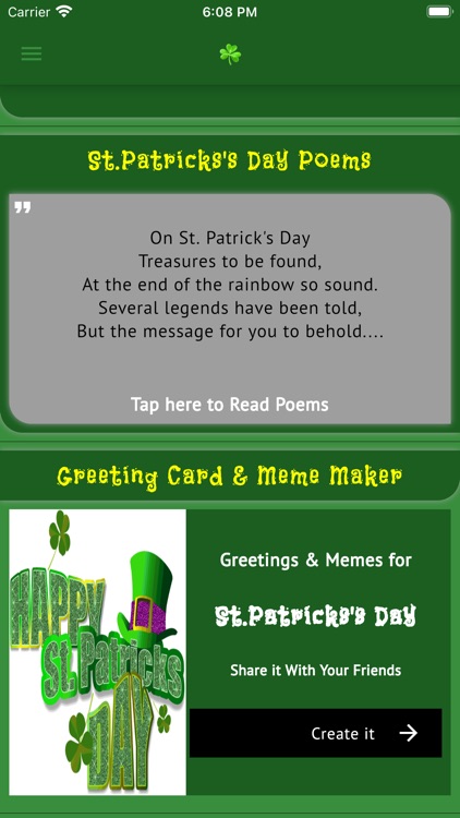 St. Patrick's Day Images Cards screenshot-9