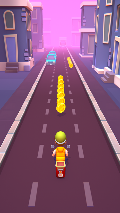 Paper Boy Race: Run & Rush 3D screenshot 3
