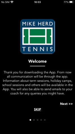 Game screenshot Mike Herd Tennis apk