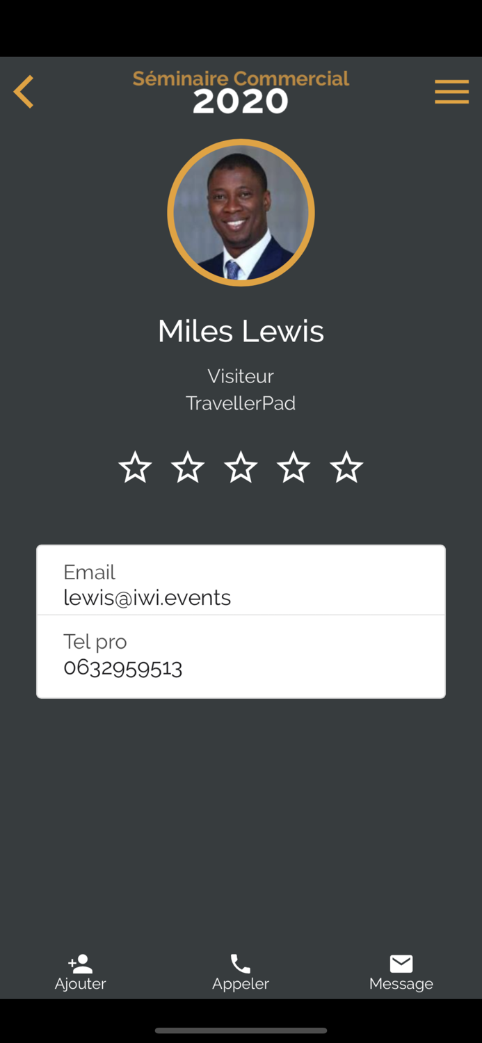 Séminaire Commercial 2020