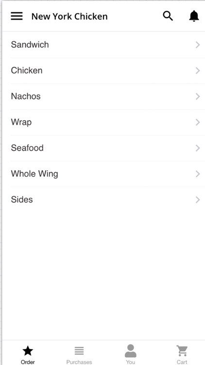 New York Chicken Ordering App