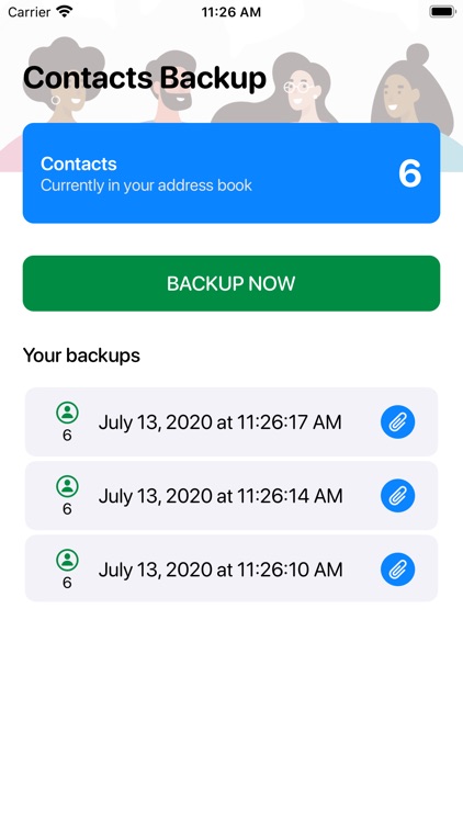 Contacts Backup Smart