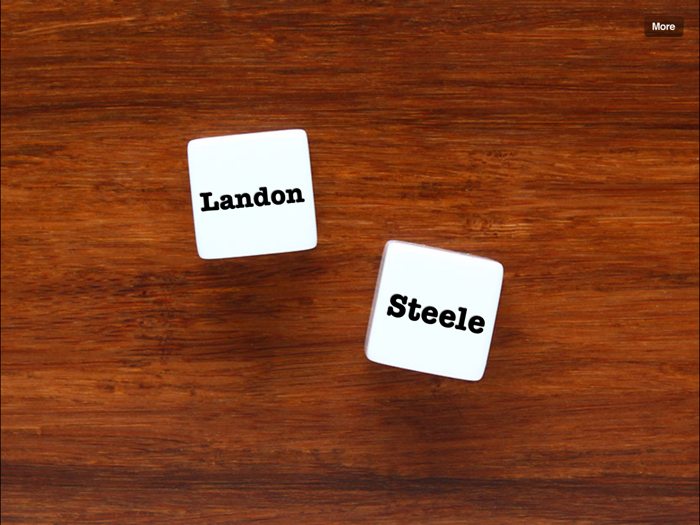 Name Dice by Thinkamingo