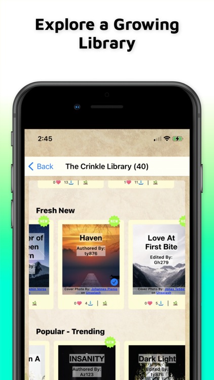 Crinkle - Read, Write Stories screenshot-7