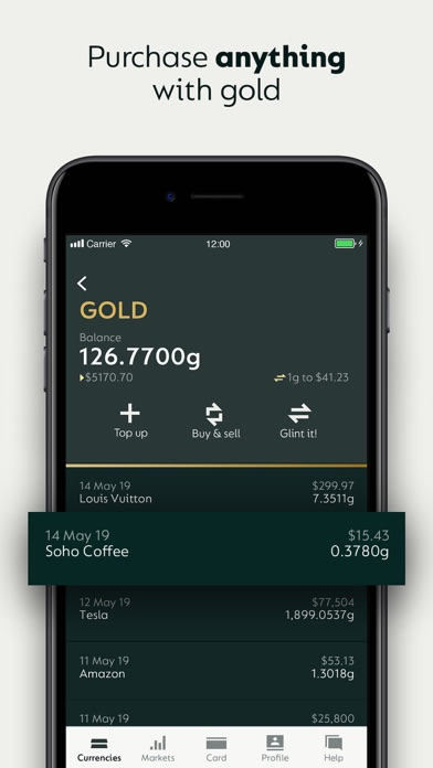 How to cancel & delete Glint: Global Gold Currency from iphone & ipad 4