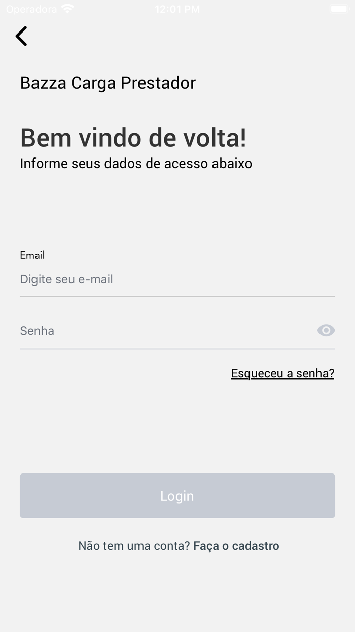 Bazza Carga Motorista