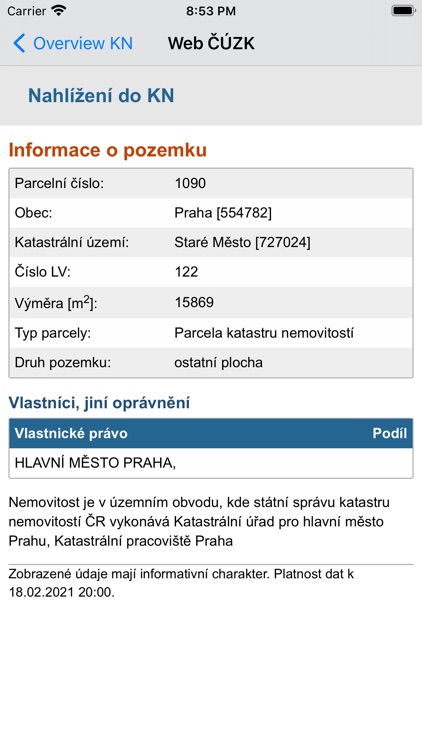 iPozemky screenshot-3