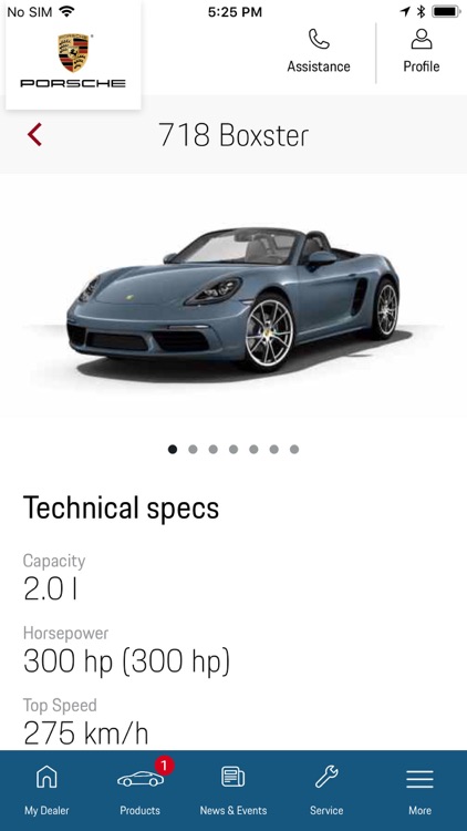 Porsche Center App