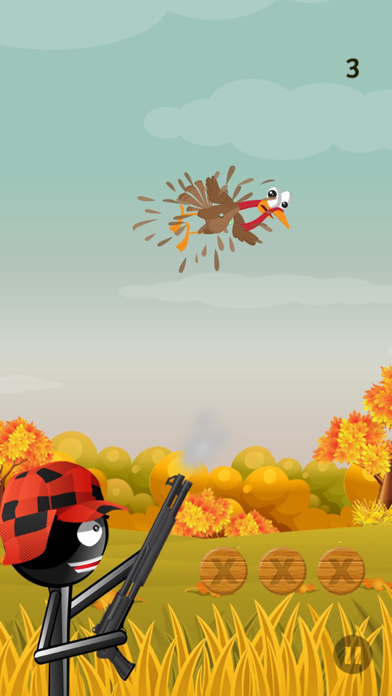 How to cancel & delete Stickman Turkey Hunter - a Thanksgiving Shooter! from iphone & ipad 2