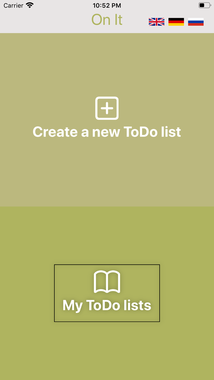 OnIt To-Do lists  Tasks